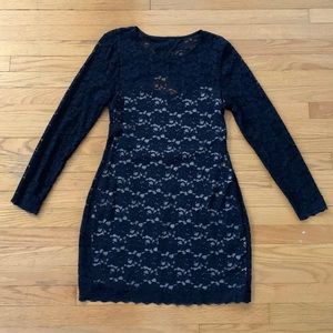 Black Lace Dress by Express